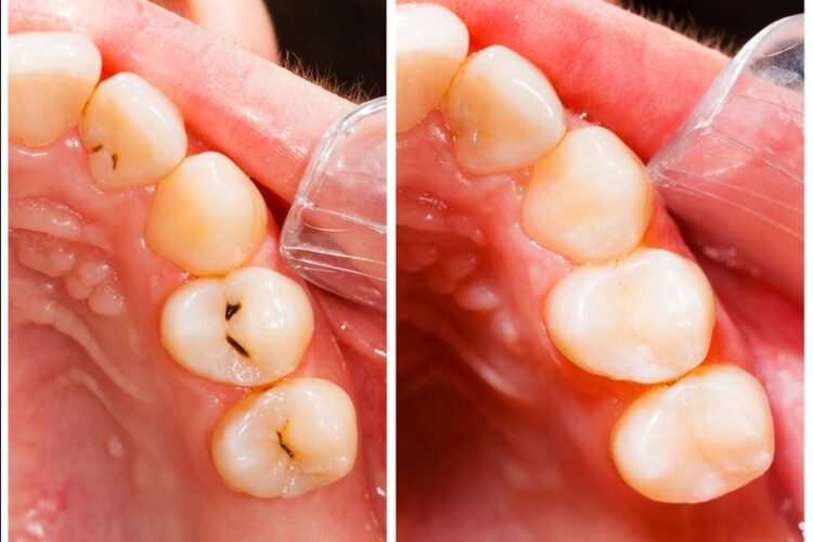 Kariesbehandlung Gießen von kleinen Zahndefekten - Zahnzentrum Gießen Dr. Röder